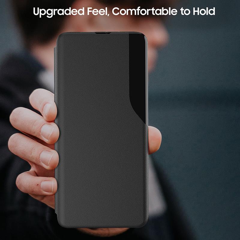 Vivo T3 5G Luxury Half Window Leather Flip Case