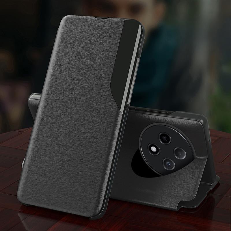 Oppo F27 Pro+ 5G Luxury Half Window Leather Flip Case