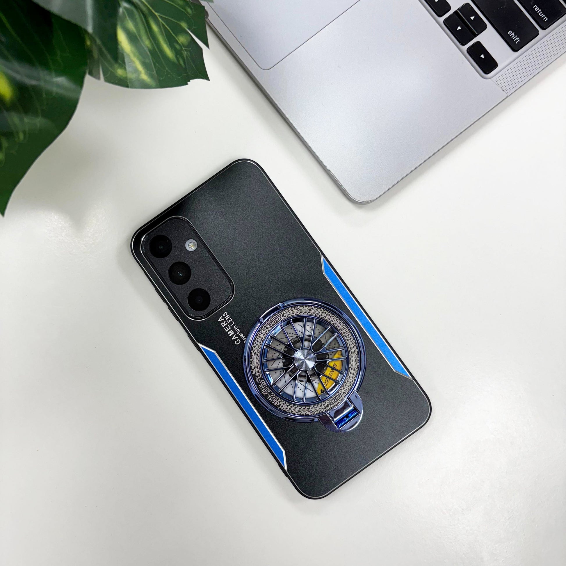 Samsung Galaxy A55 5G Best Selling Stress Buster Aluminium Metal Scratch Resistant Back Case