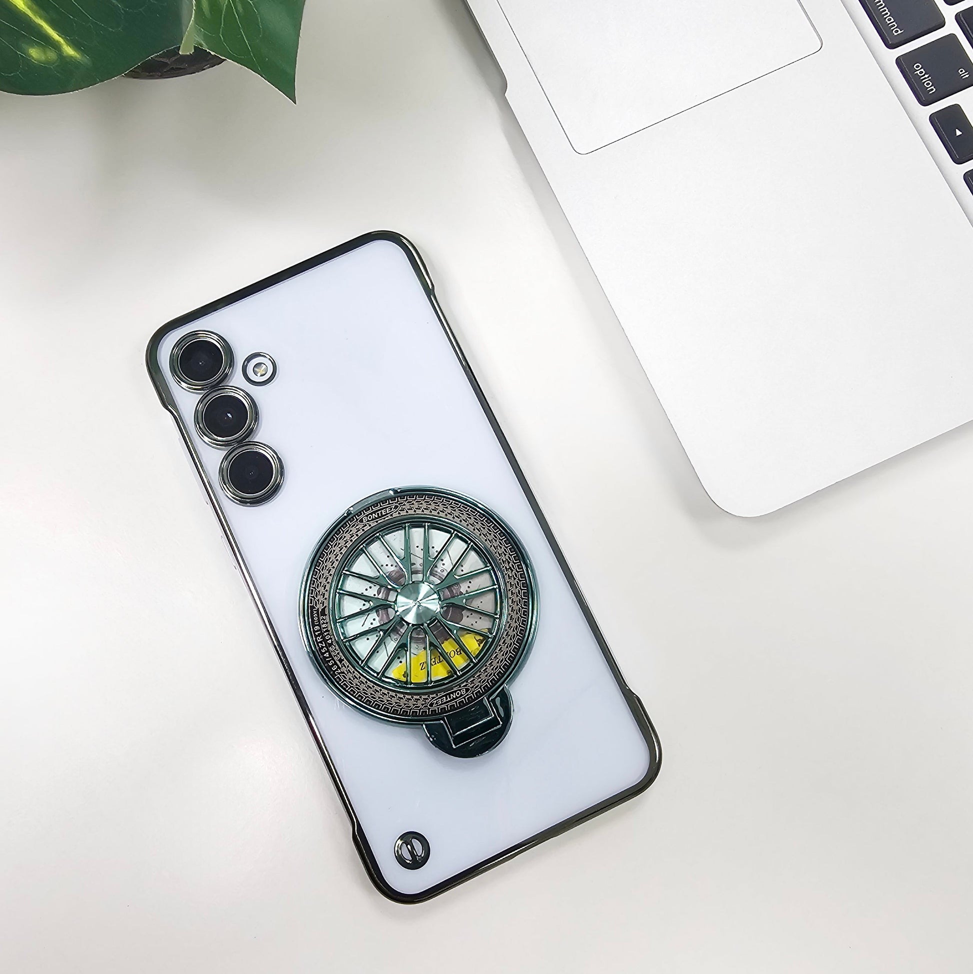 Samsung Galaxy S23 5G Porsche® Wheel Frameless Case