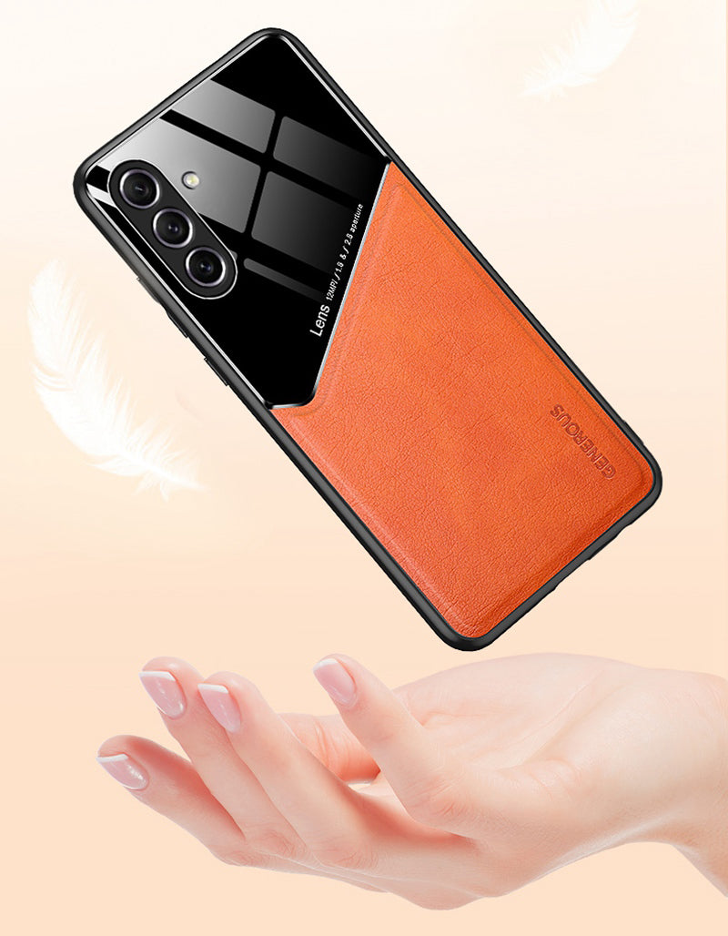 Samsung Galaxy S23 FE 5G Luxury Generous® Leather Protective Back Case