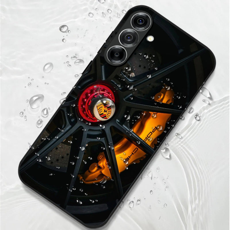 Samsung Galaxy A36 5G Premium Acrylic Shockproof Glass Back Case (Turbo Spin)