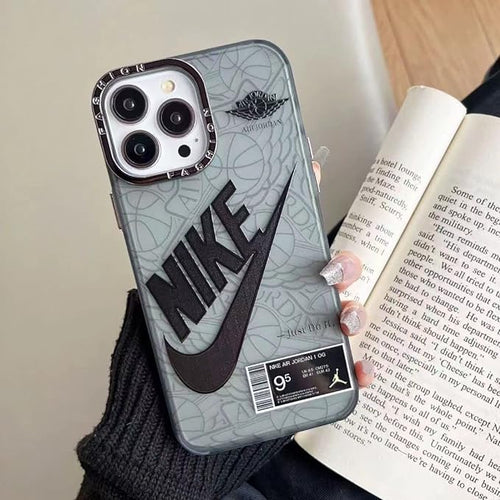 iPhone 14/15 Pro Black Printed Case for iPhone Slim Back Cover Hard Ultra Protective & Anti Shock iPhone Case