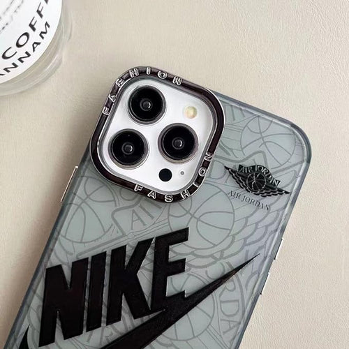 iPhone 14/15 Pro Black Printed Case for iPhone Slim Back Cover Hard Ultra Protective & Anti Shock iPhone Case