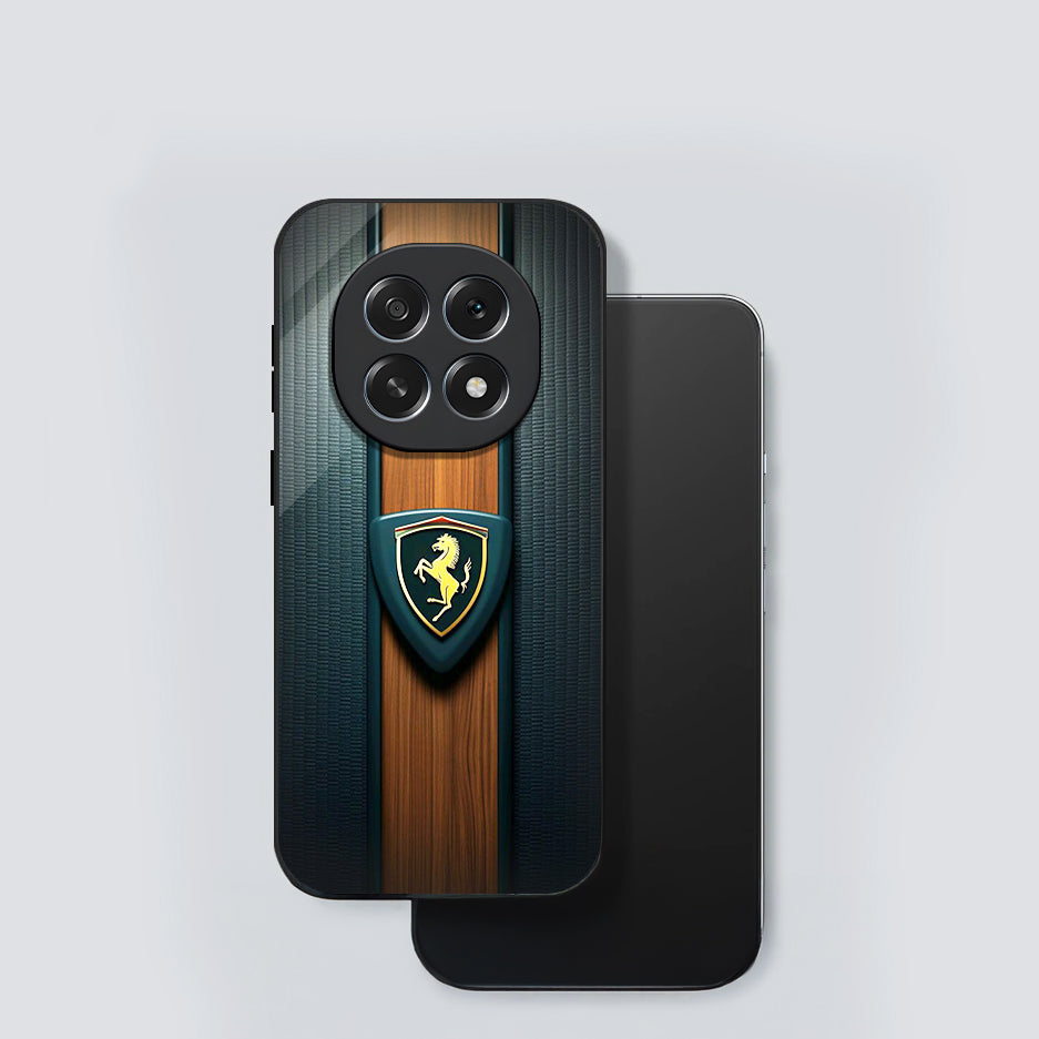 Oppo F29 Pro 5G Premium Acrylic Shockproof Glass Back Case (Ferrari)