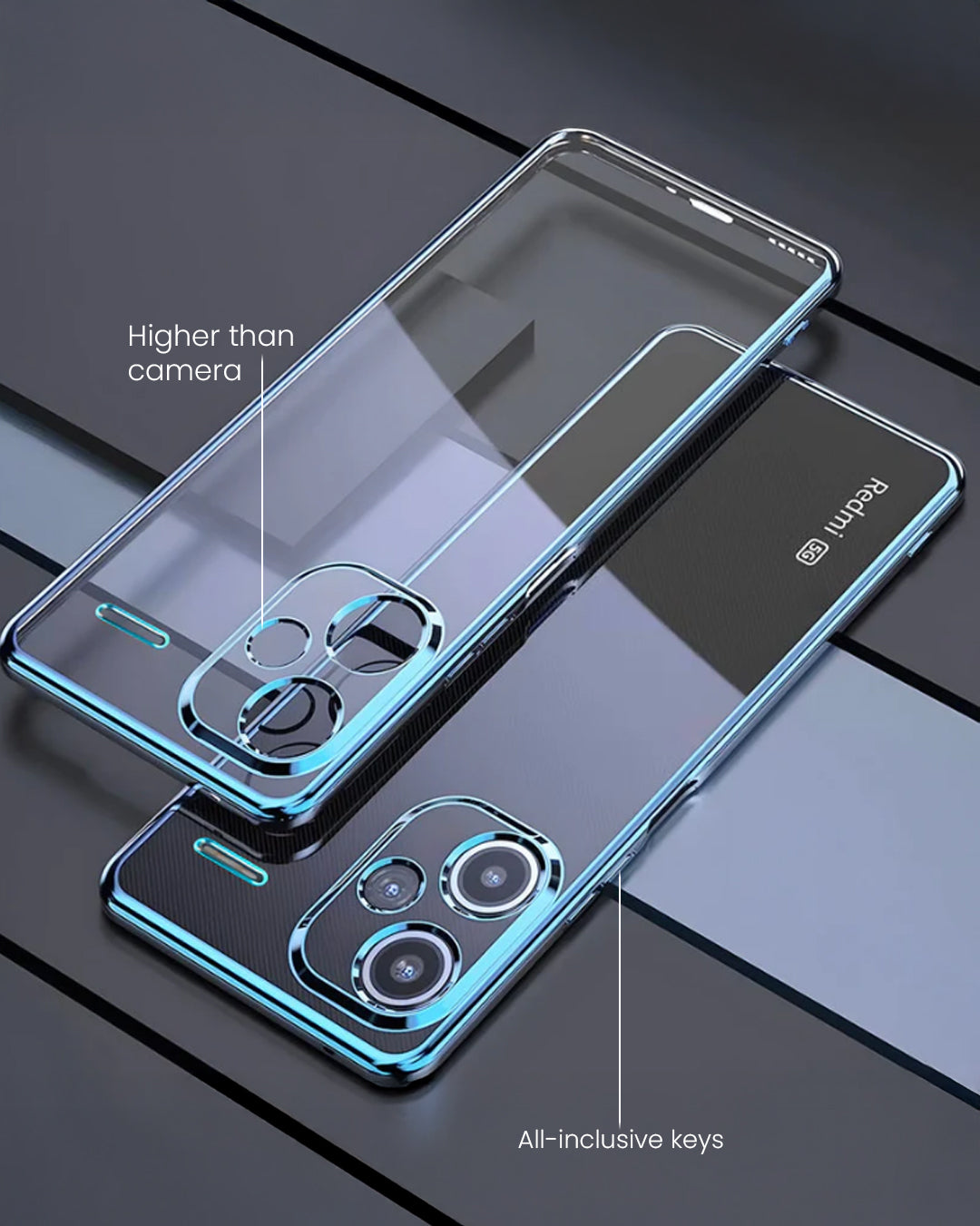 Redmi Note 13 Pro+ 5G Electroplating Luxurious Case