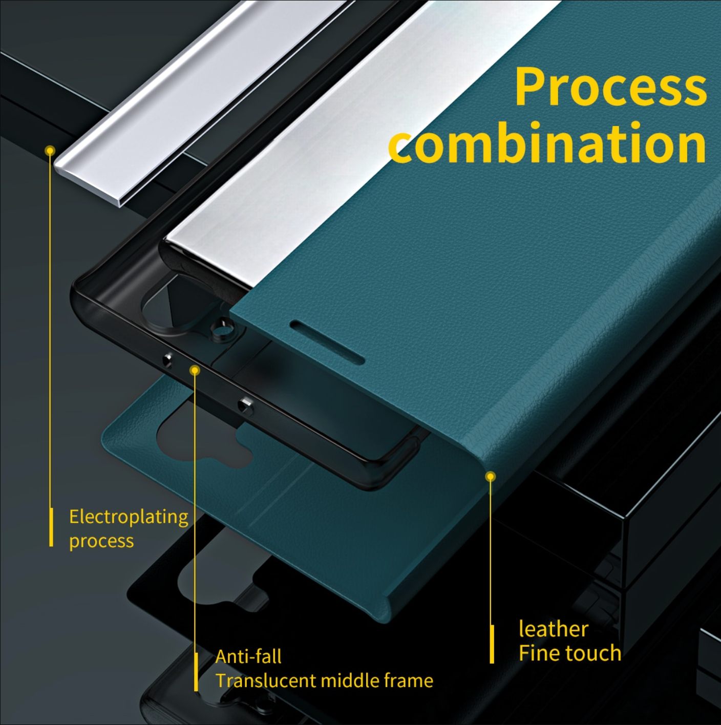 Oppo A3 Pro 5G Flip Leather Case